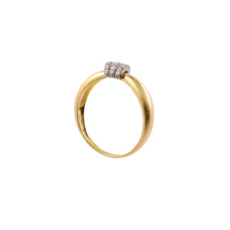 Anel em Ouro 18k e Diamantes