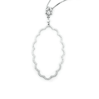 Colar Cravejado de Diamante