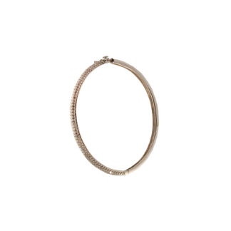 Pulseira Bracelete Cravejada com Diamante