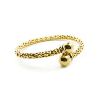 Pulseira Aberta em Ouro 18k