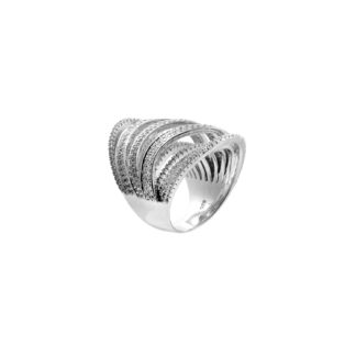 Anel Cravejado com Diamantes
